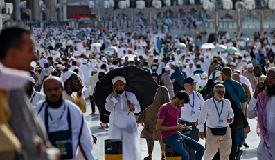 Hajj pilgrims